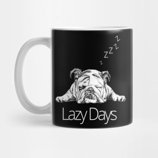 lazy dog Mug